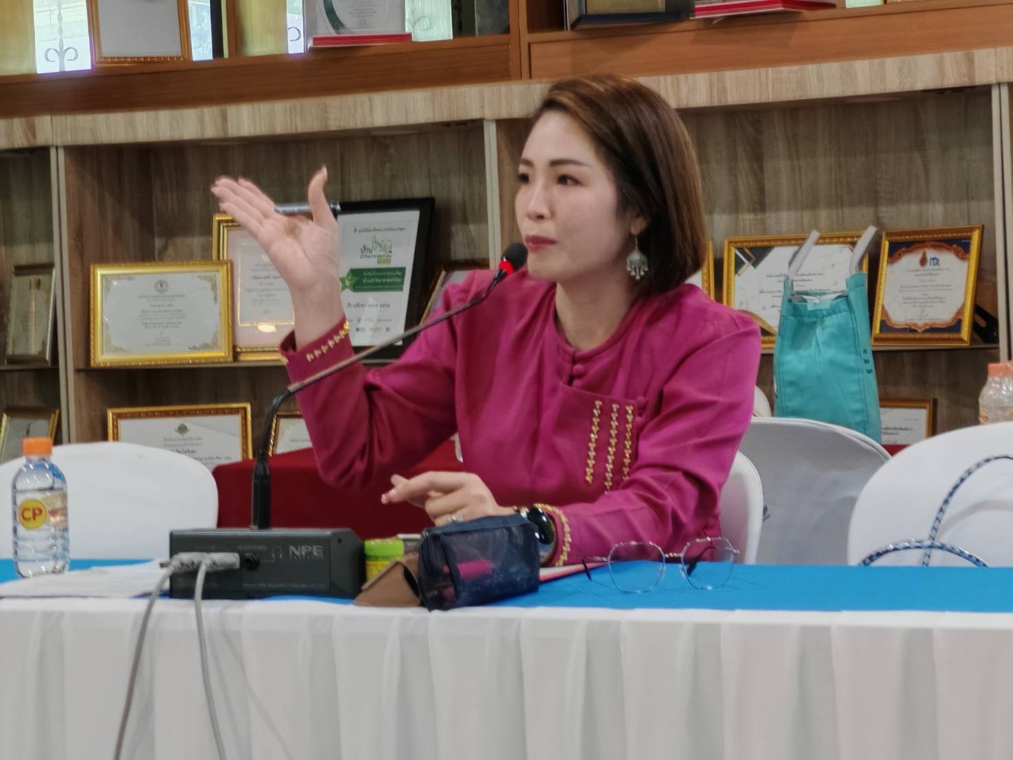 พช.เวียงแหงร่วมเวทีสำรวจข้อมูลจัดทำบัญชีผู้พิการ ผู้ป่วยติดเตียง อำเภอเวียงแหง